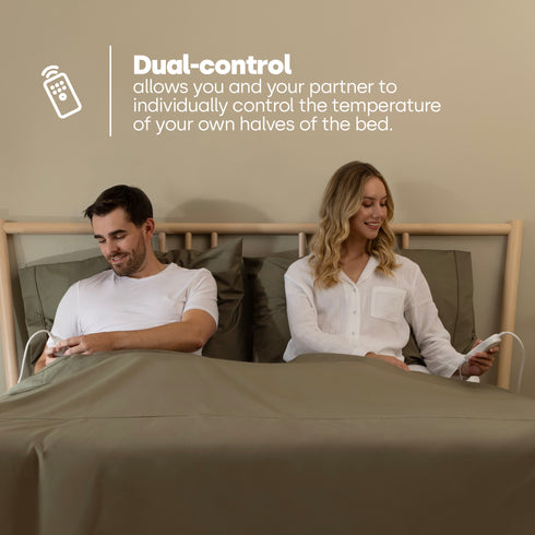 Dual-Control Electric Under-Blanket - King